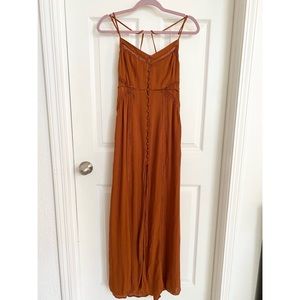 Brown Boho Tobi Dress